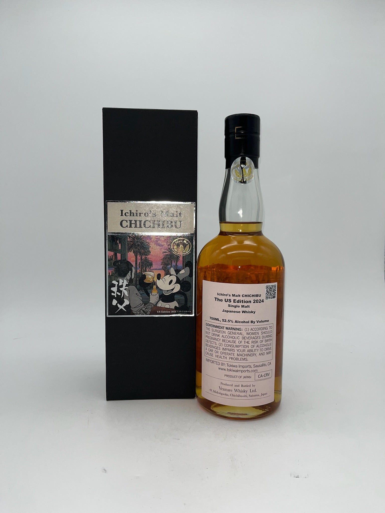 2024 Ichiro's Malt Chichibu The US Edition Single Malt Whisky 700ml 2024 Ichiro's Malt Chichibu The US Edition Single Malt Whisky 700ml