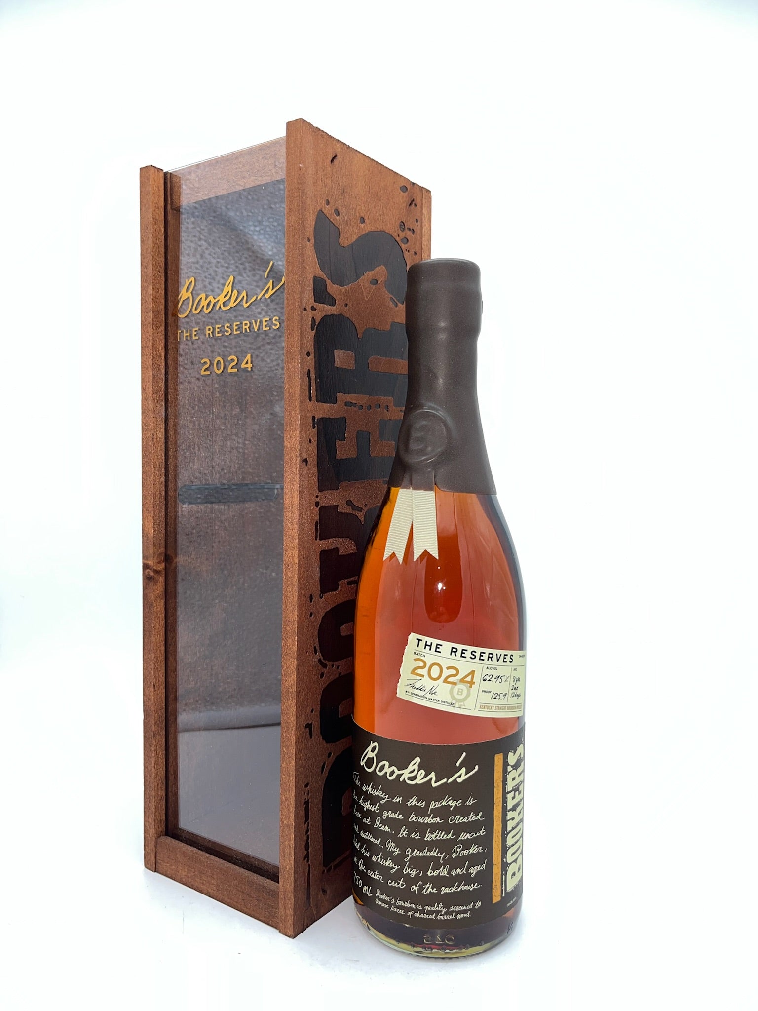 2024 Bookers The Reserves Limited Edition Bourbon Whiskey 750ml