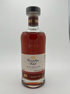Canadian Club Invitation Series Sherry Cask 15 Year Canadian Whisky 75
