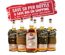 Load image into Gallery viewer, America First Bourbon Whiskey 6-Pack 750ml

