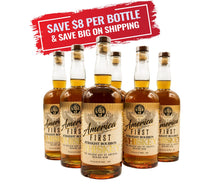 Load image into Gallery viewer, America First Bourbon Whiskey 6-Pack 750ml

