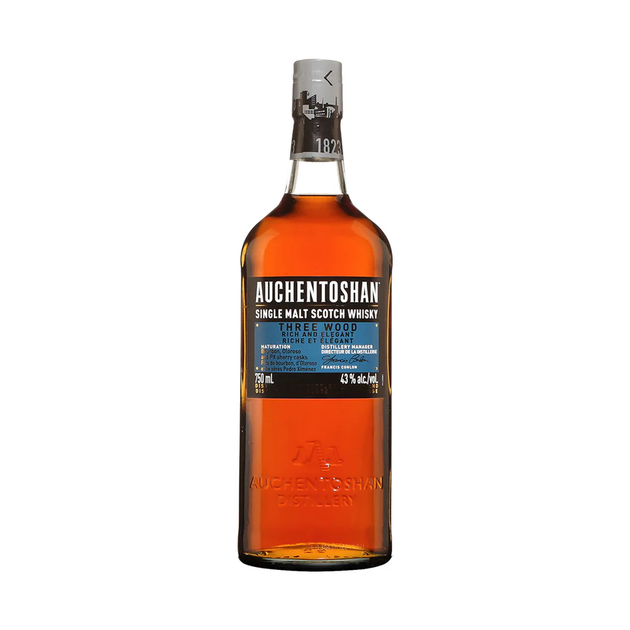 Auchentoshan Three Wood Single Malt Scotch Whisky 750ml