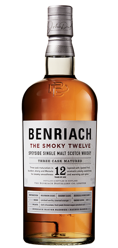BenRiach The Smoky Twelve 12 Year Old Single Malt Scotch Whisky 750ml