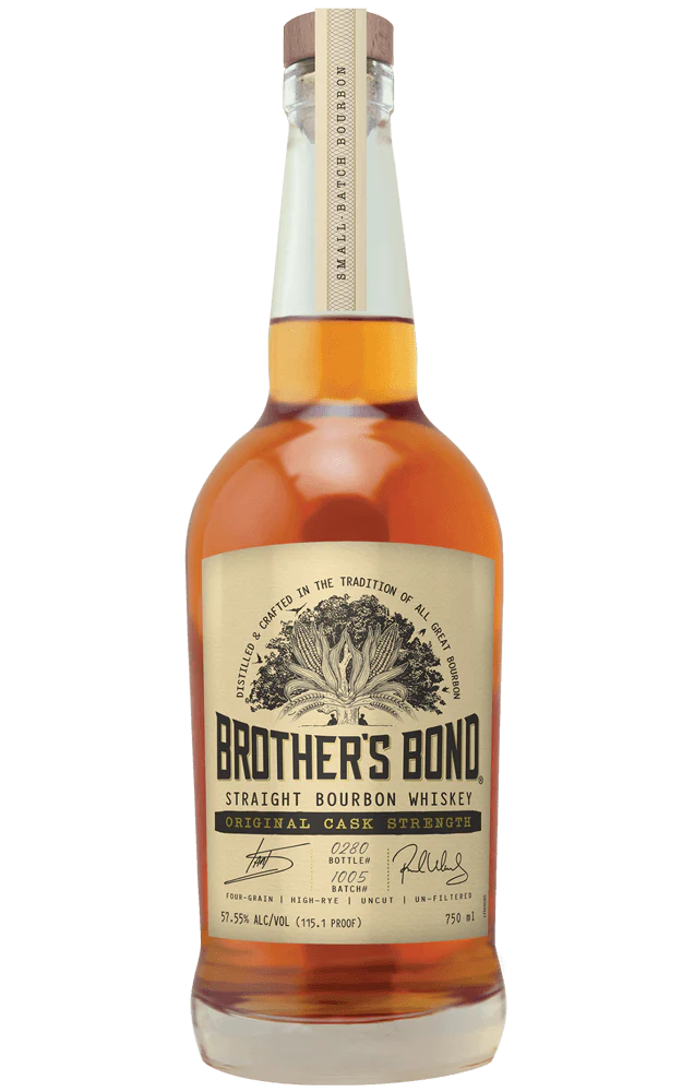 Brother's Bond Original Cask Strength Straight Bourbon Whiskey 750ml