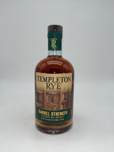 Load image into Gallery viewer, Templeton Rye Barrel Strength 750ml 2020 750ml

