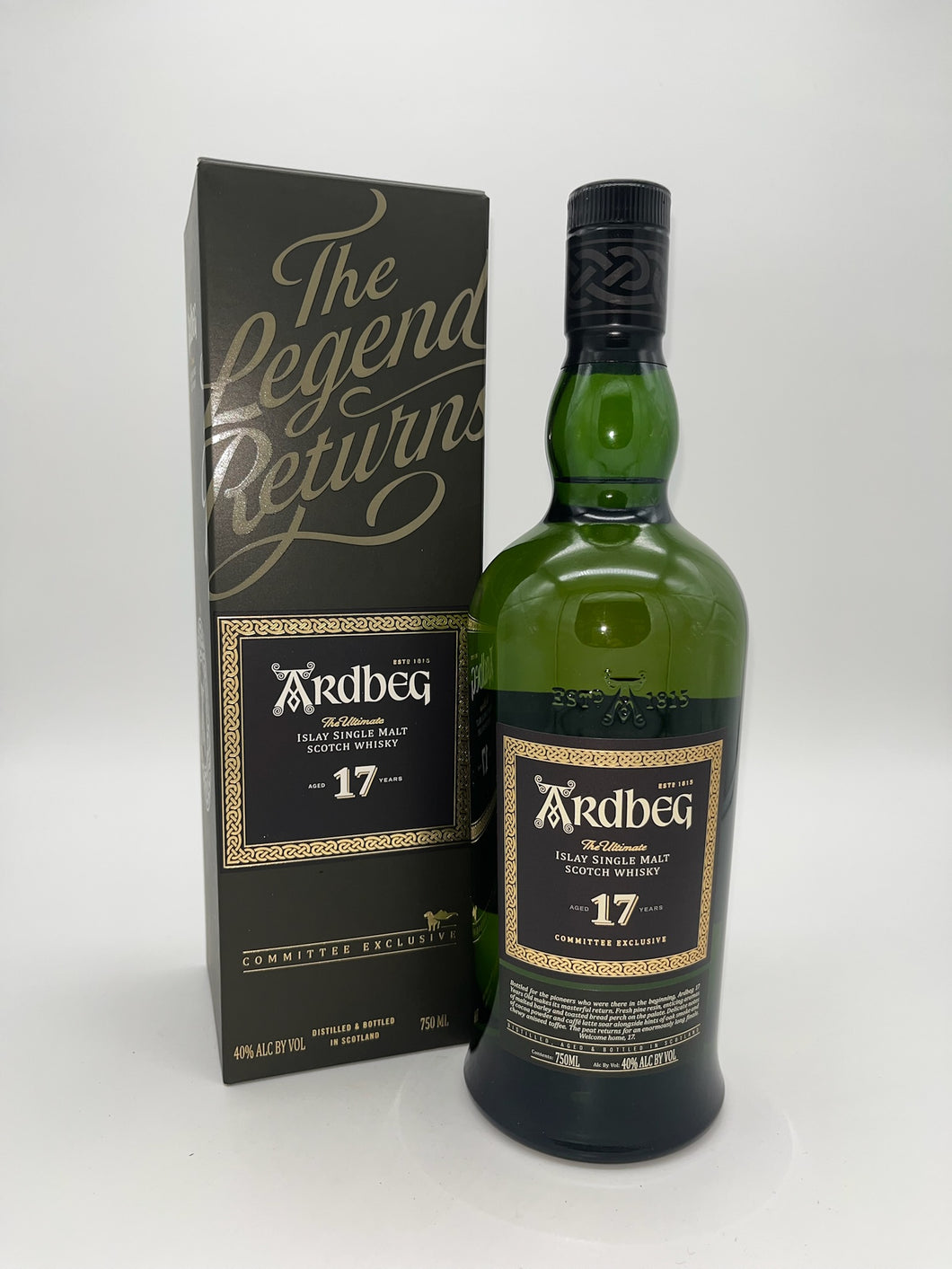 Ardbeg 17 Year Old Single Malt Scotch Whiskey 750ml