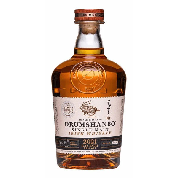 Drumshanbo Galanta Release Single Malt Irish Whiskey 750ml