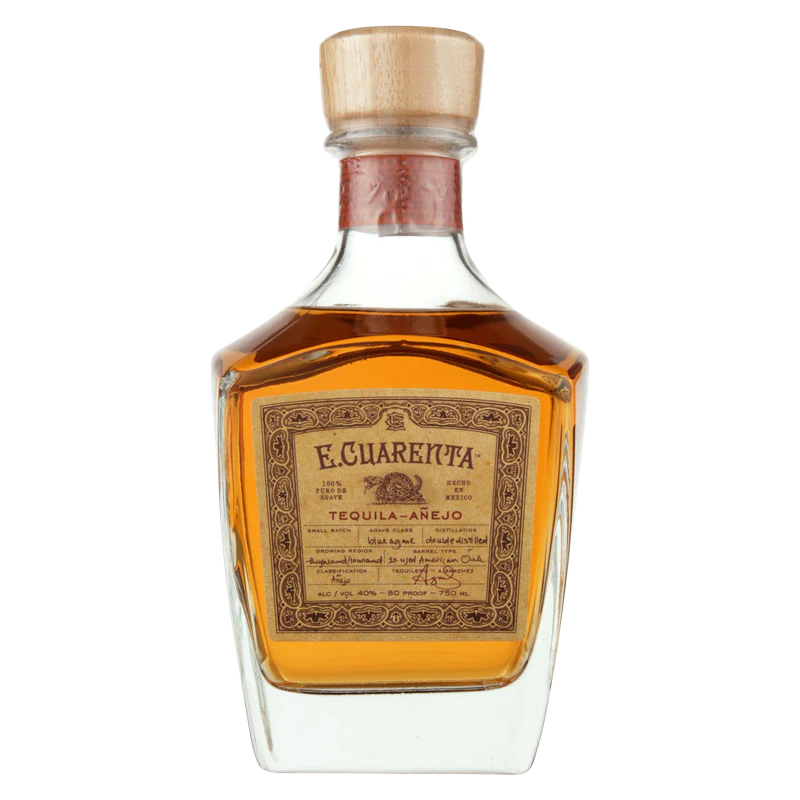 E. Cuarenta Anejo Tequila 750ml