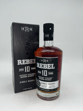 Load image into Gallery viewer, Rebel Yell Single Barrel 10 Year Old Bourbon Whiskey 750ml
