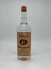 Load image into Gallery viewer, Tito's Handmade Vodka 1Lt
