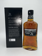 Load image into Gallery viewer, Highland Park 21 Year 2023 Release Old Single Malt Scotch Whisky 750ml
