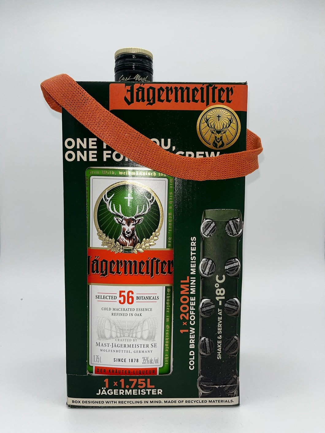 Bols リキュール & Jägermeister セット Jagermeister Selected 56 Botanicals Liqueur Party Set 1.75Lt
