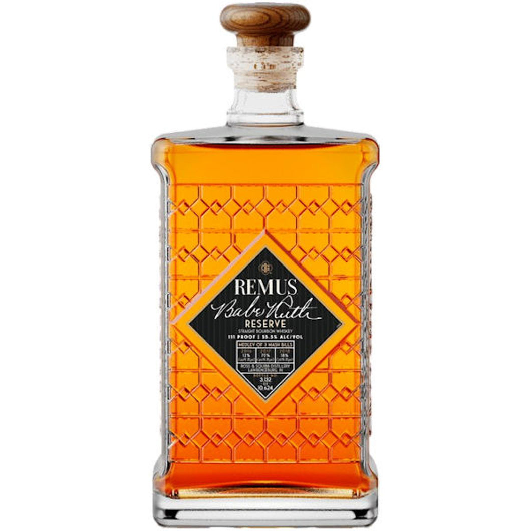 George Remus Babe Ruth Reserve Straight Bourbon Whiskey 750ml