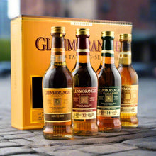 Load image into Gallery viewer, Glenmorangie Single Malt Scotch Whiskey Testing Set 100ml 4-Pack
