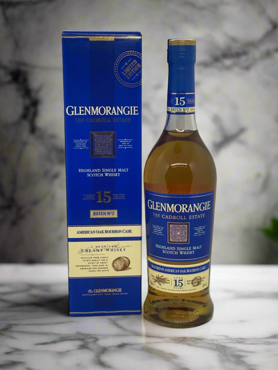 ウイスキー Glenmorangie 15 Year Old Limited Edition Glenmorangie The Cadboll Estate Limited Edition 15 Year Old Single Mal
