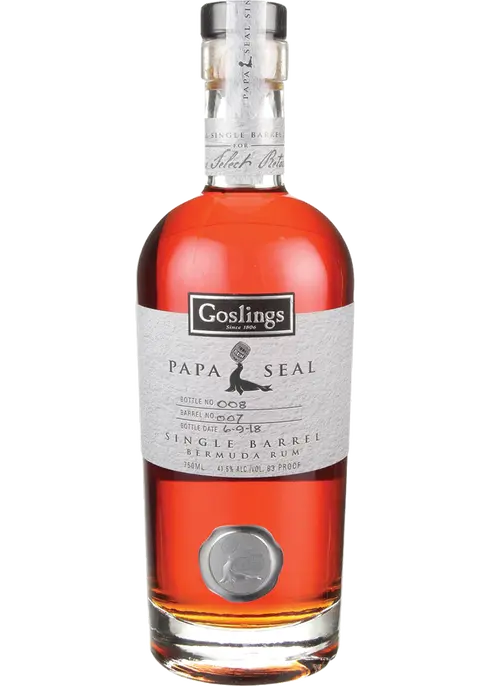 Goslings Papa Seal Single Barrel Rum 750ml