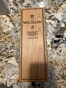 Macallan Colour Collection 21 Year Old Single Malt Scotch Whisky 750ml