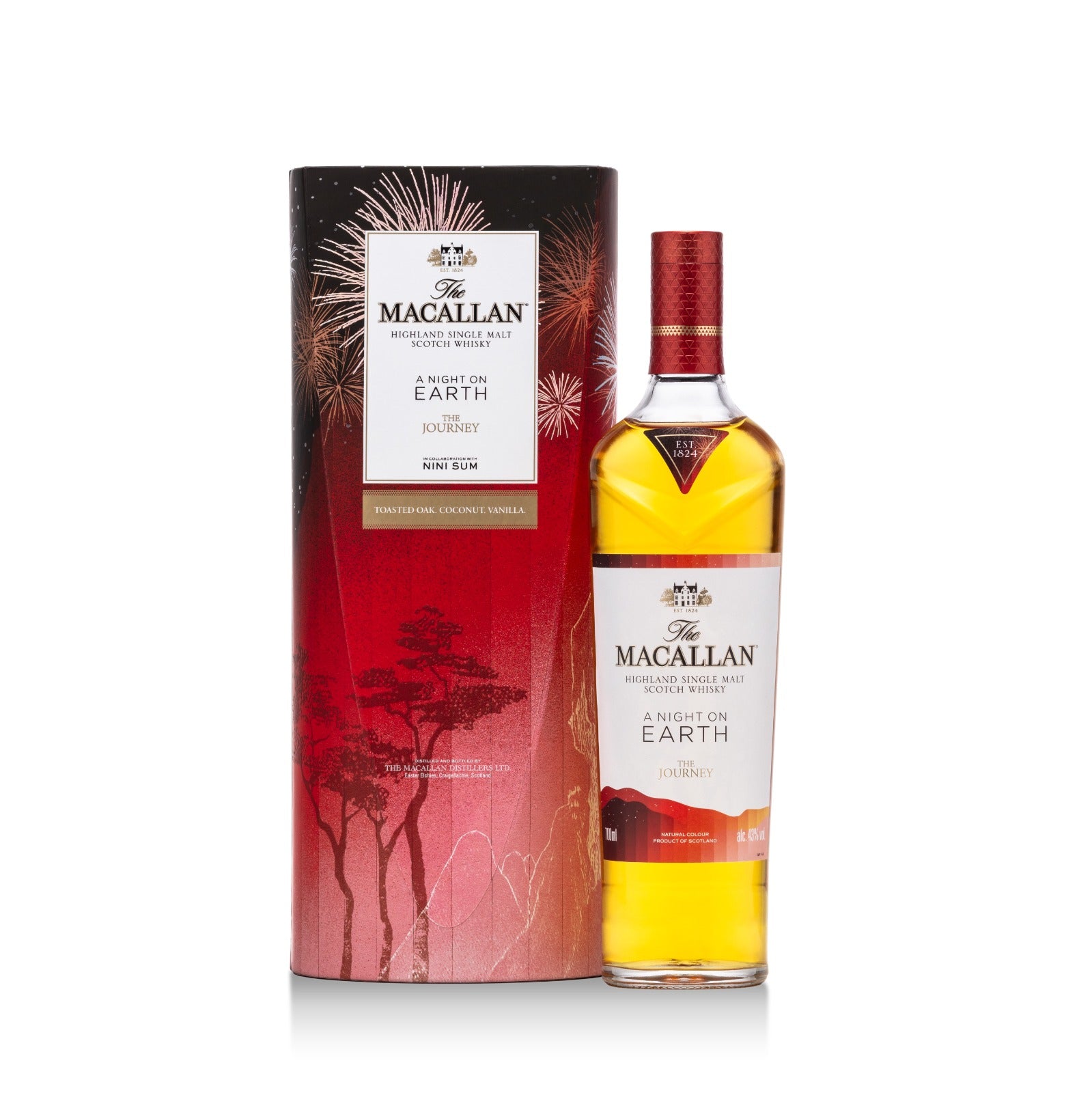 Macallan 12 Year Old Double Oak Single Malt Scotch 750ml - Sip & Say