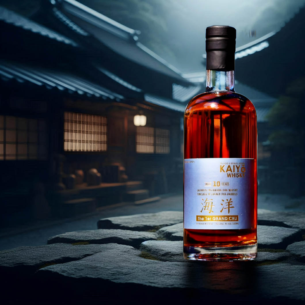 Kaiyo Wood Library Series The 1er Grand Cru 10 Year Old Whisky 750ml
