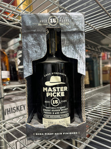 Master Picke 15 Year Old Cask Strength Straight Bourbon Whiskey 750ml