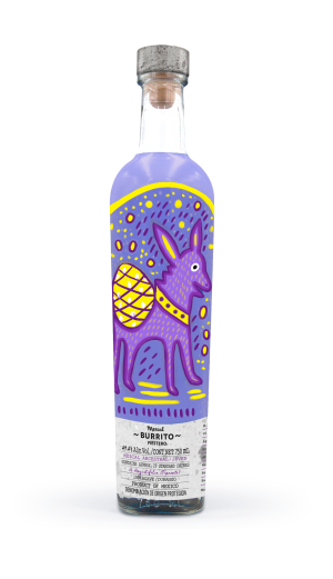 Mexcal Burrito Fiestero Tepemete Mezcal Joven 750ml