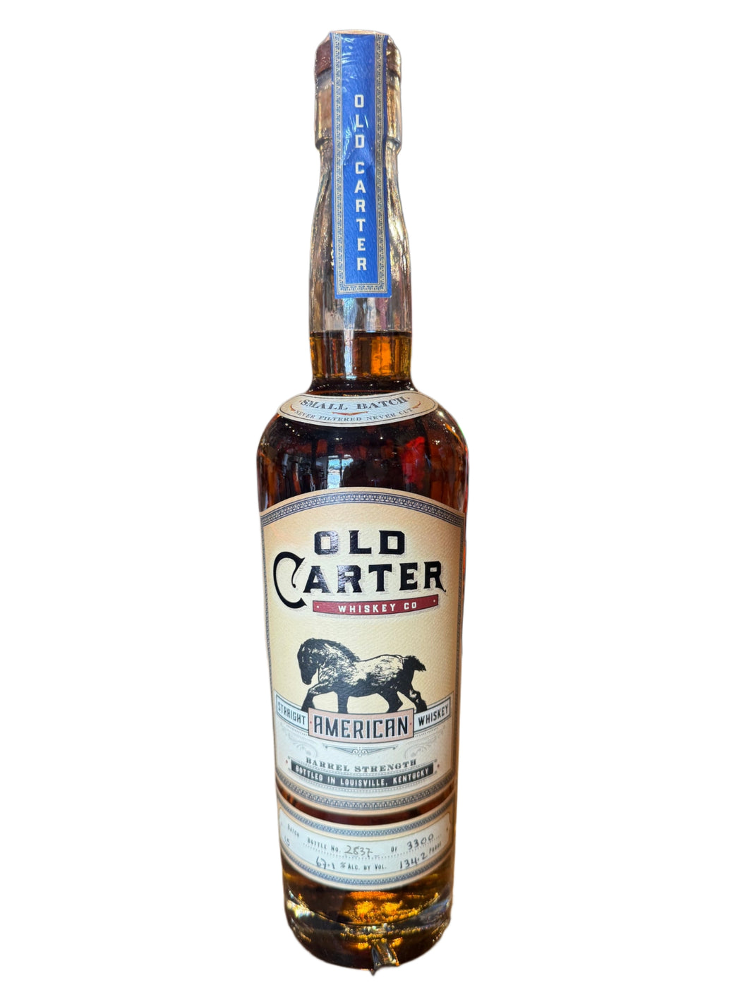Old Carter Batch 15 Barrel Strength Straight American Whiskey 750ml