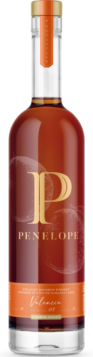Penelope Valencia Straight Bourbon Whiskey 750ml