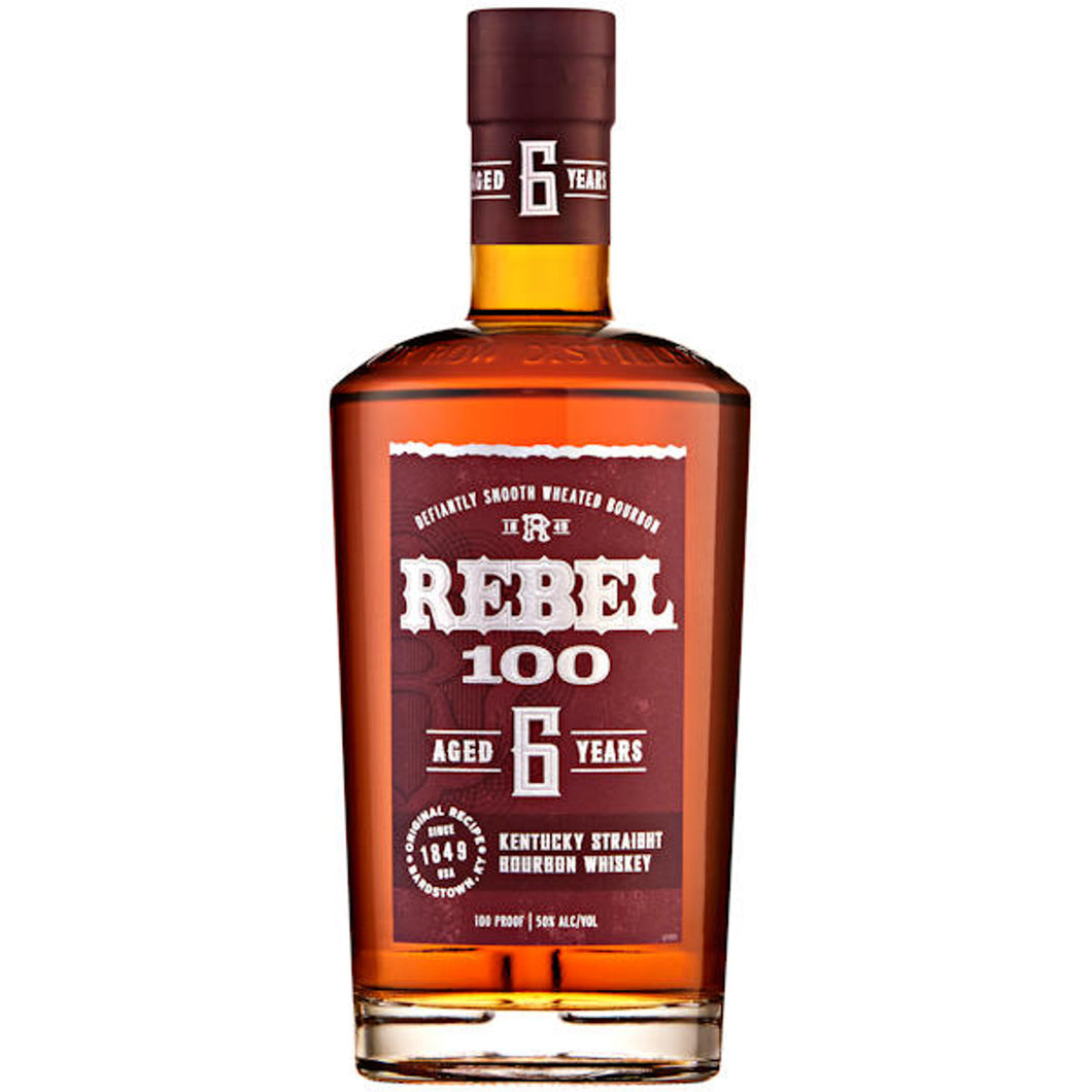 Rebel 100 6 Year Old Kentucky Straight Bourbon Whiskey 750ml