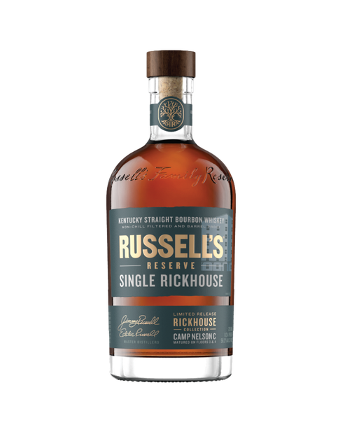 Wild Turkey Russell's Reserve Single Rickhouse Camp Nelson C Limited Release Kentucky Straight Bourbon Whiskey 750ml