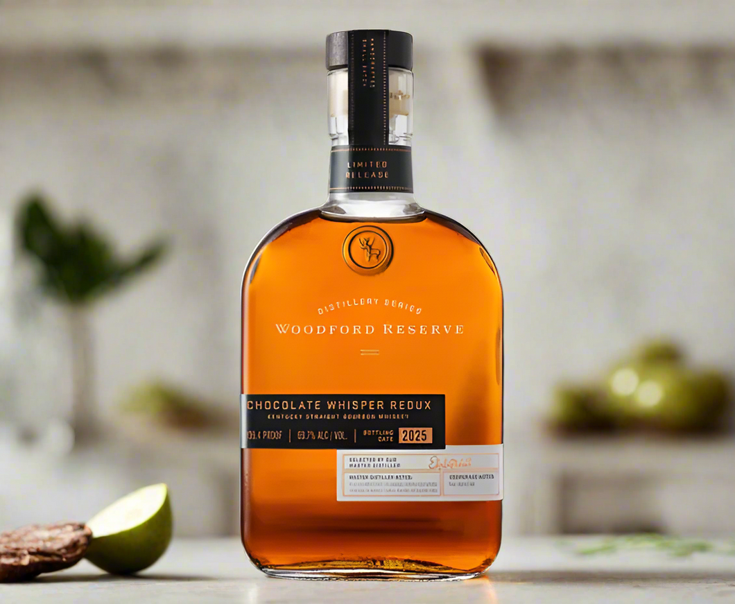 2025 Woodford Reserve Chocolate Whisper Redux Kentucky Straight Bourbon Whiskey 375ml