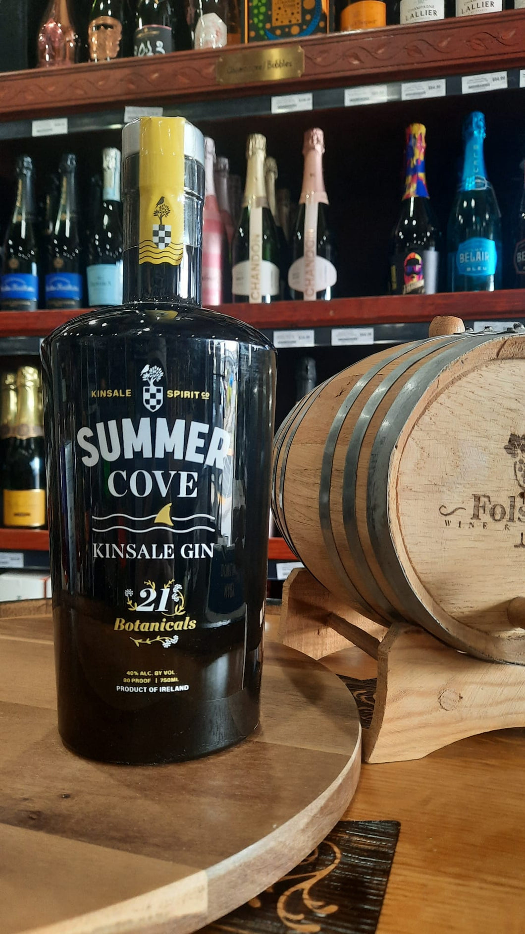 Summer Cove Kinsale Gin 750ml