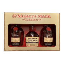 Load image into Gallery viewer, 2023 Maker&#39;s Mark Art of the Oak Limited Edition Bourbon Whisky Gift Pack 375ml
