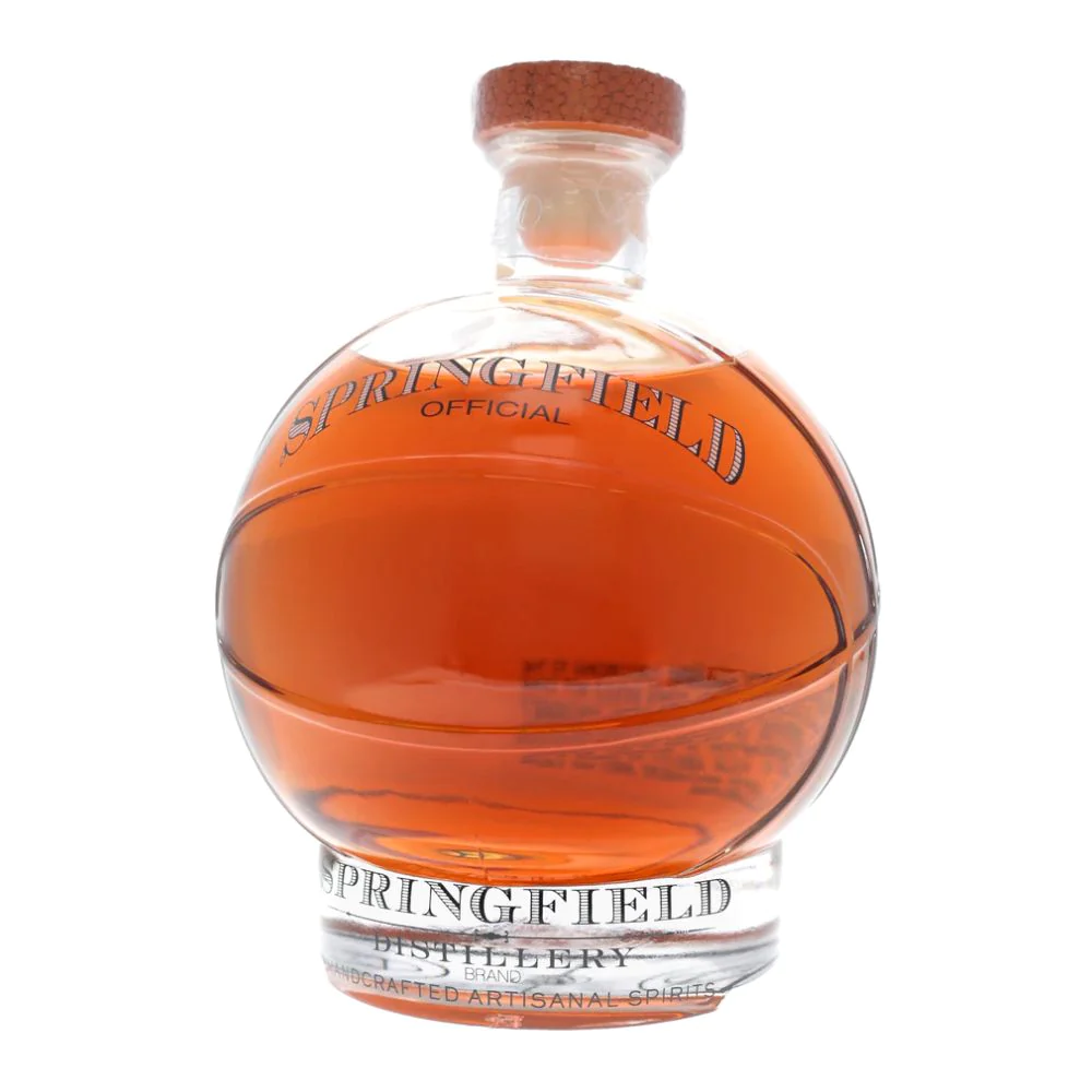 Springfield Distillery Bourbon Whiskey in a Basketball Decanter 750ml