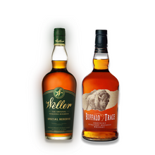 Load image into Gallery viewer, W. L. Weller Special Reserve &amp; Buffalo Trace Kentucky Straight Bourbon Whiskey 750ml 2-Pack Bundle
