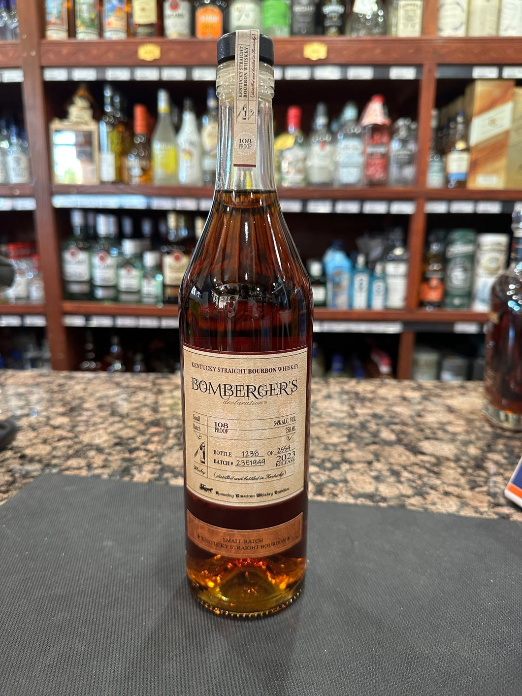 2023 Bomberger's Declaration Small Batch Kentucky Straight Bourbon Whiskey