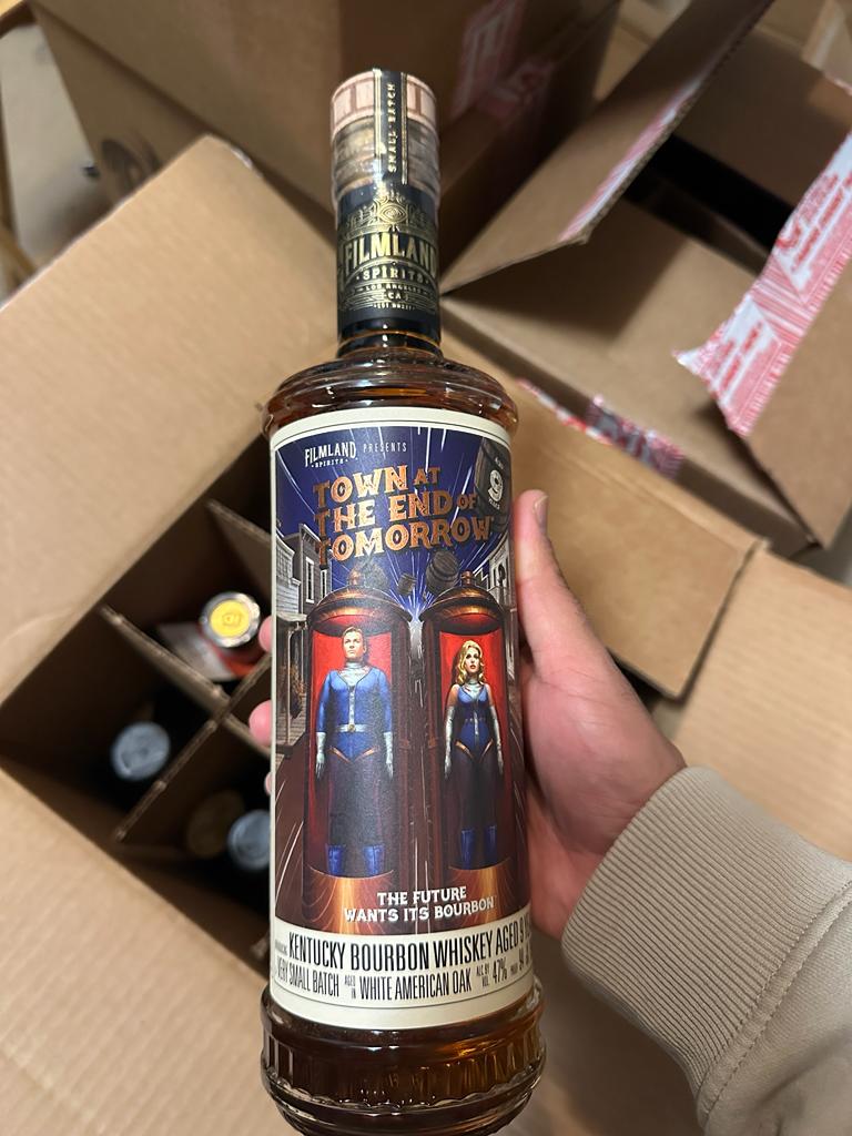 Filmland Spirits Town at the End of Tomorrow Bourbon Whiskey 750ml