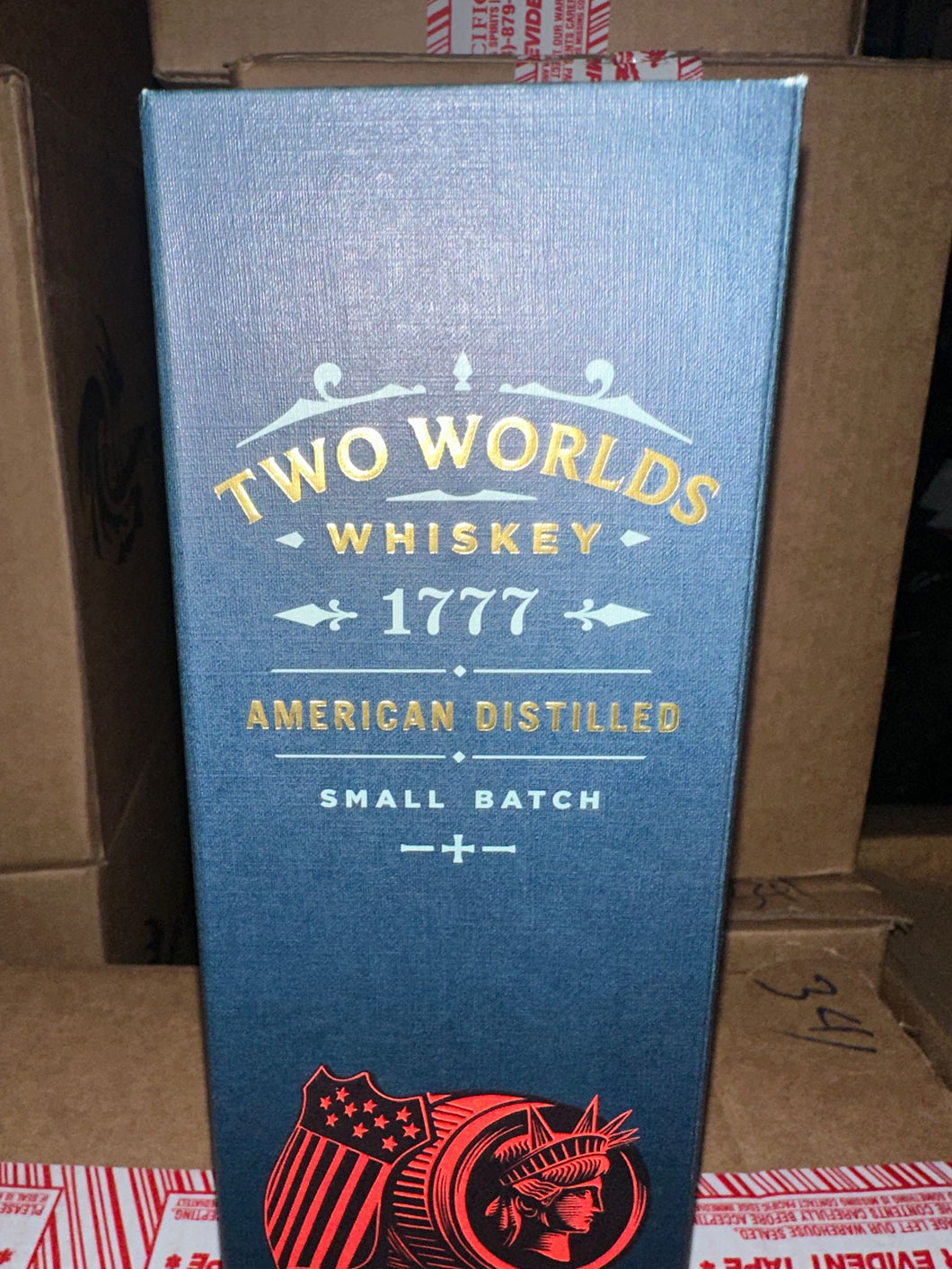 Two Worlds Second  Edition La Victoire Straight Bourbon Whiskey 750ml