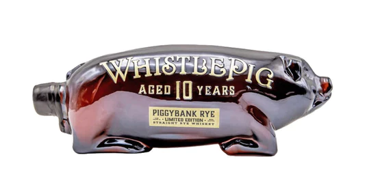 WhistlePig Farm Piggybank Limited Edition 10 Year Old Batch No. 2 Straight Rye Whiskey 1Lt