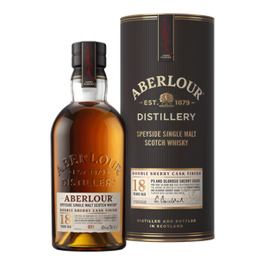 Aberlour 18 Year Old Double Sherry Cask Finish Single Malt Scotch Whiskey 750ml