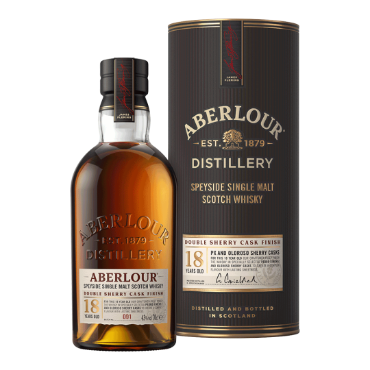 Aberlour 18 Year Old Double Sherry Cask Finish Single Malt Scotch Whiskey 750ml