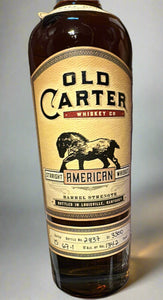 Old Carter Batch 15 Barrel Strength Straight American Whiskey 750ml
