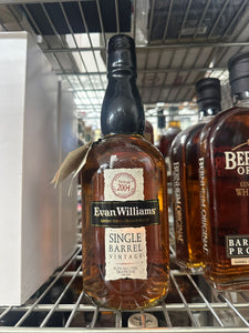 2004 Evan Williams Single Barrel Vintage Straight Bourbon Whiskey 750ml