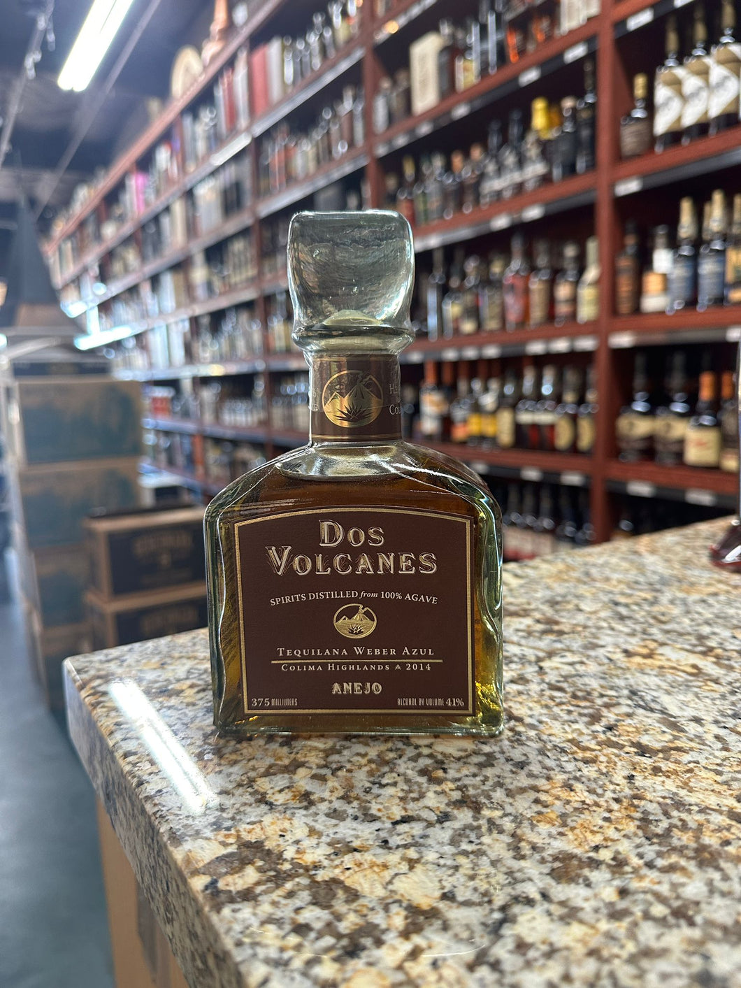 Dos Volcanes Anejo Tequila 375ml