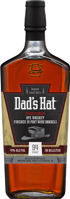 Dad's Hat Small Batch Port Barrels Rye Whiskey 750ml