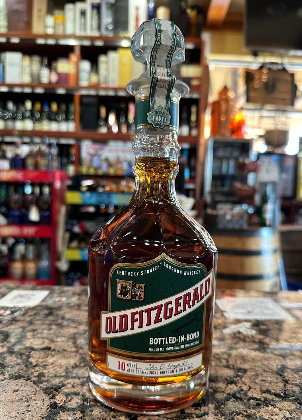 2024 Old Fitzgerald 10 Year Old Spring Edition Bottled in Bond Kentucky Straight Bourbon Whiskey 750ml