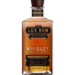 Lux Row 4 Grain Double Single Barrel Straight Bourbon Whiskey 750ml