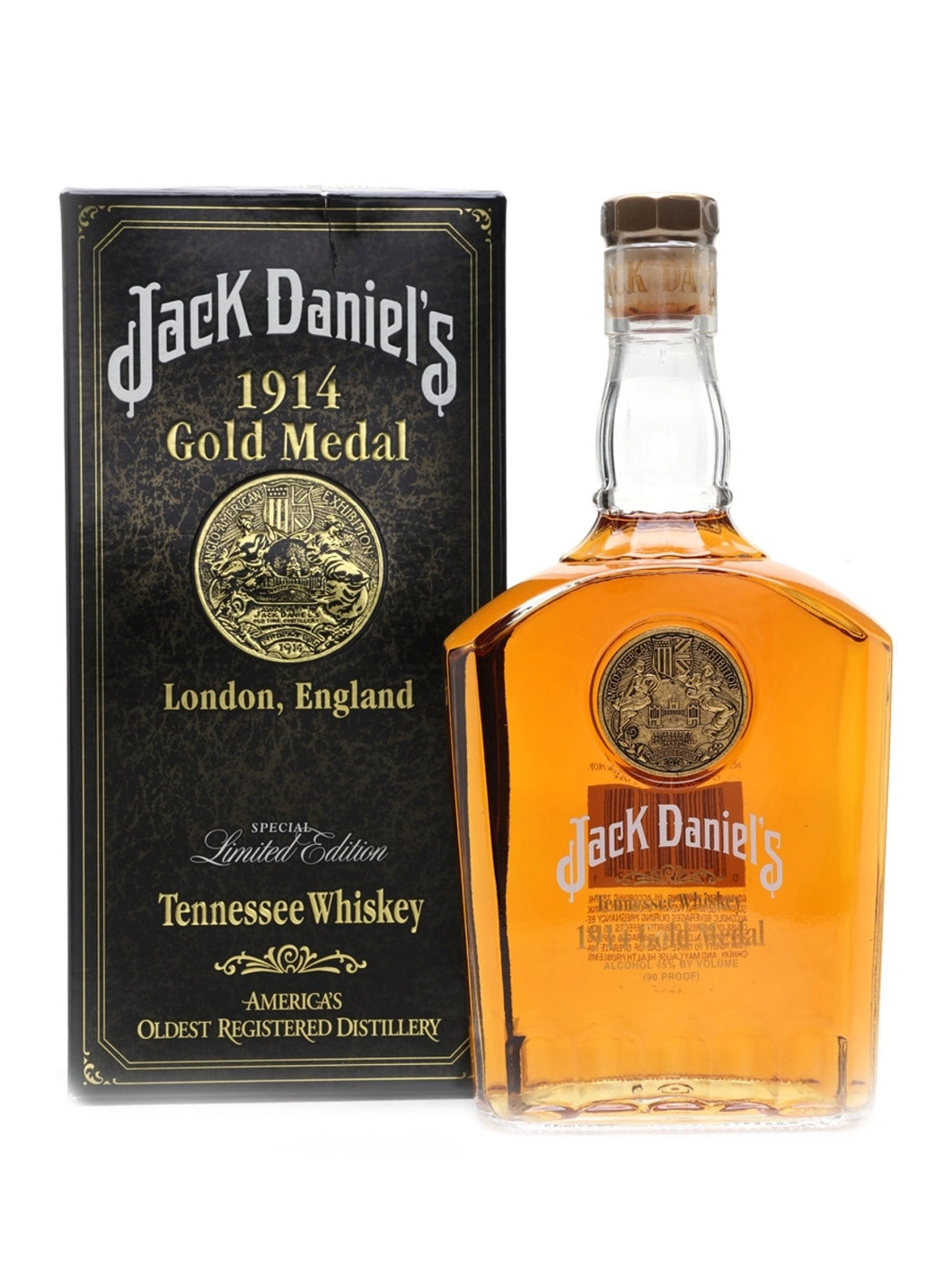 1914 Jack Daniel's Gold Medal Series Tennessee Whiskey Vintage 750ml