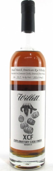 Willett XCF Exploratory Cask Finish Small Batch American Rye Whiskey Version 2.0 750ml