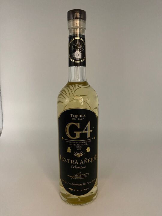 G4 5 Year Old Extra Anejo Tequila 750ml