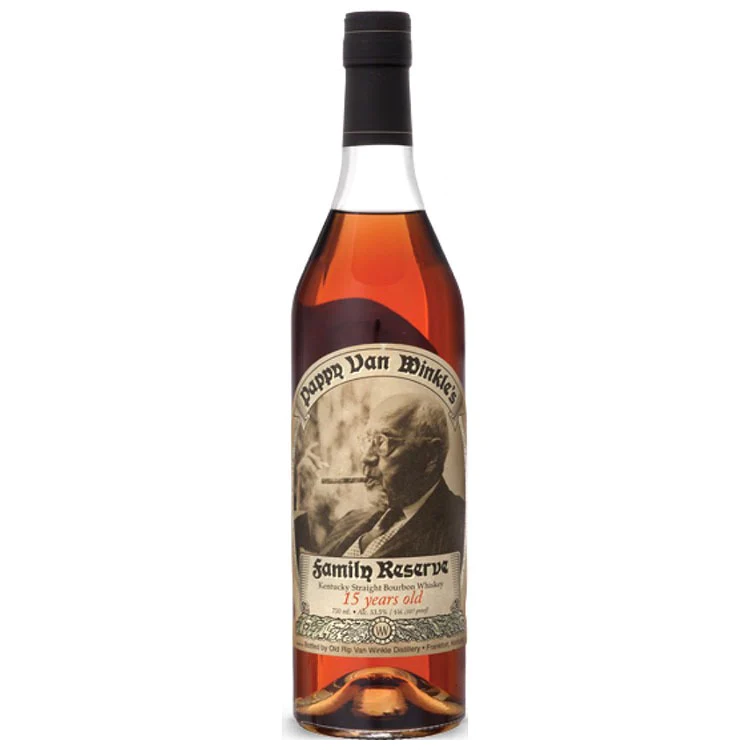2023 Old Rip Van Winkle Pappy Van Winkle 15 Year Old Family Reserve Bourbon Whiskey 750ml